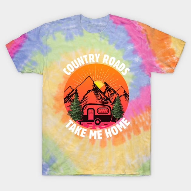 Camping T-Shirt by MckinleyArt